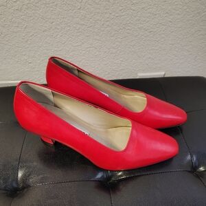 Sam & Libby Vibrant Red Heels